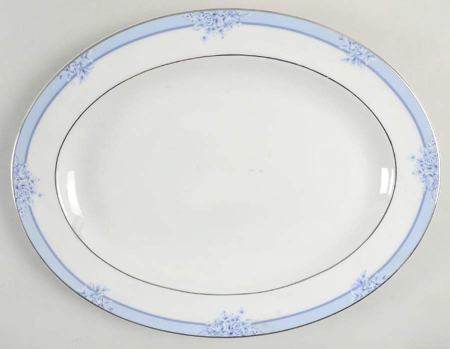 Ashley 13" Oval Serving Platter by Royal Doulton-1