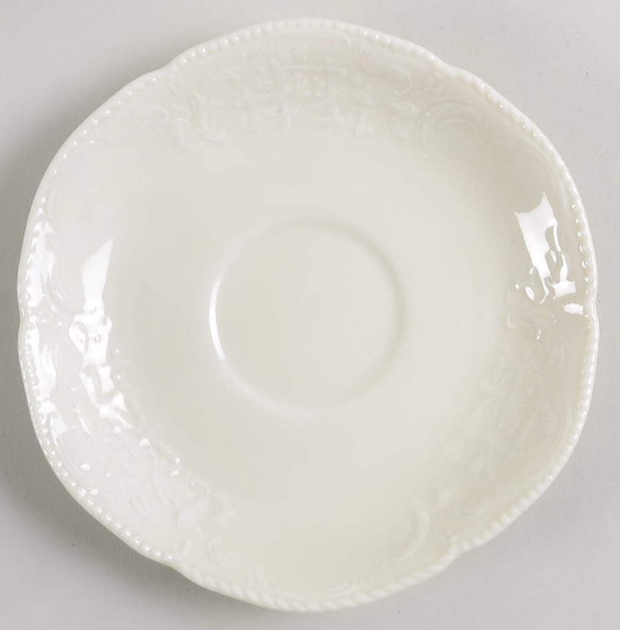Sanssouci (Ivory, No Trim) Saucer for Flat Cup by Rosenthal - Continental-1