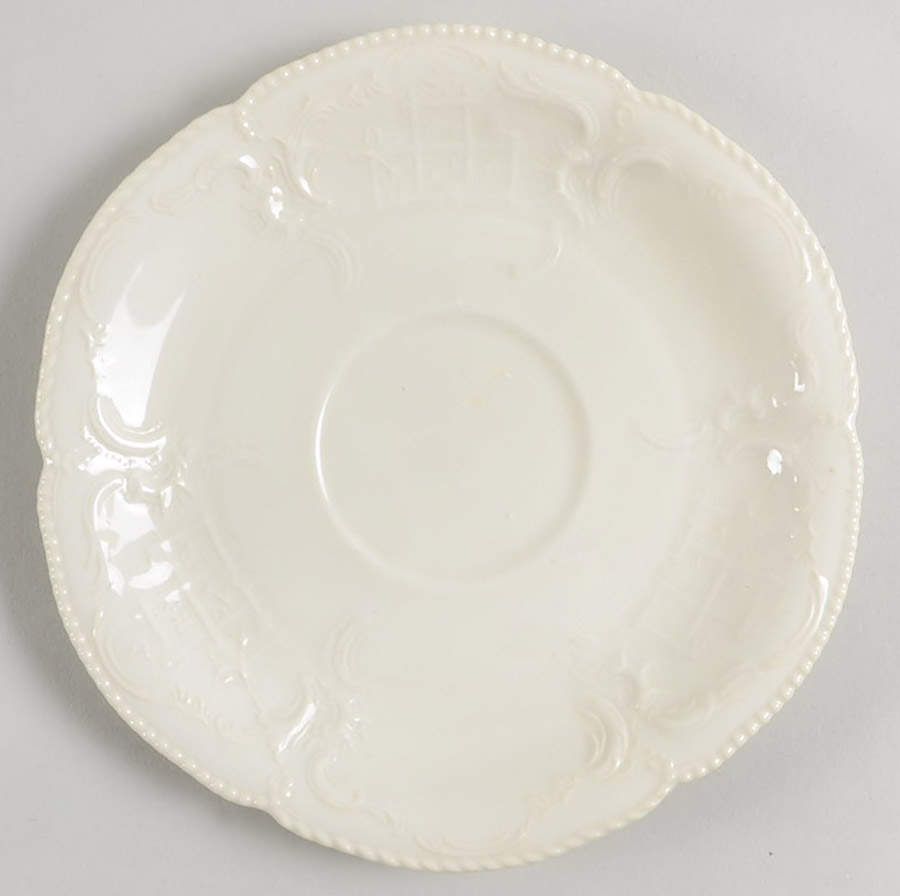 Sanssouci (Ivory, No Trim) Saucer by Rosenthal - Continental-1