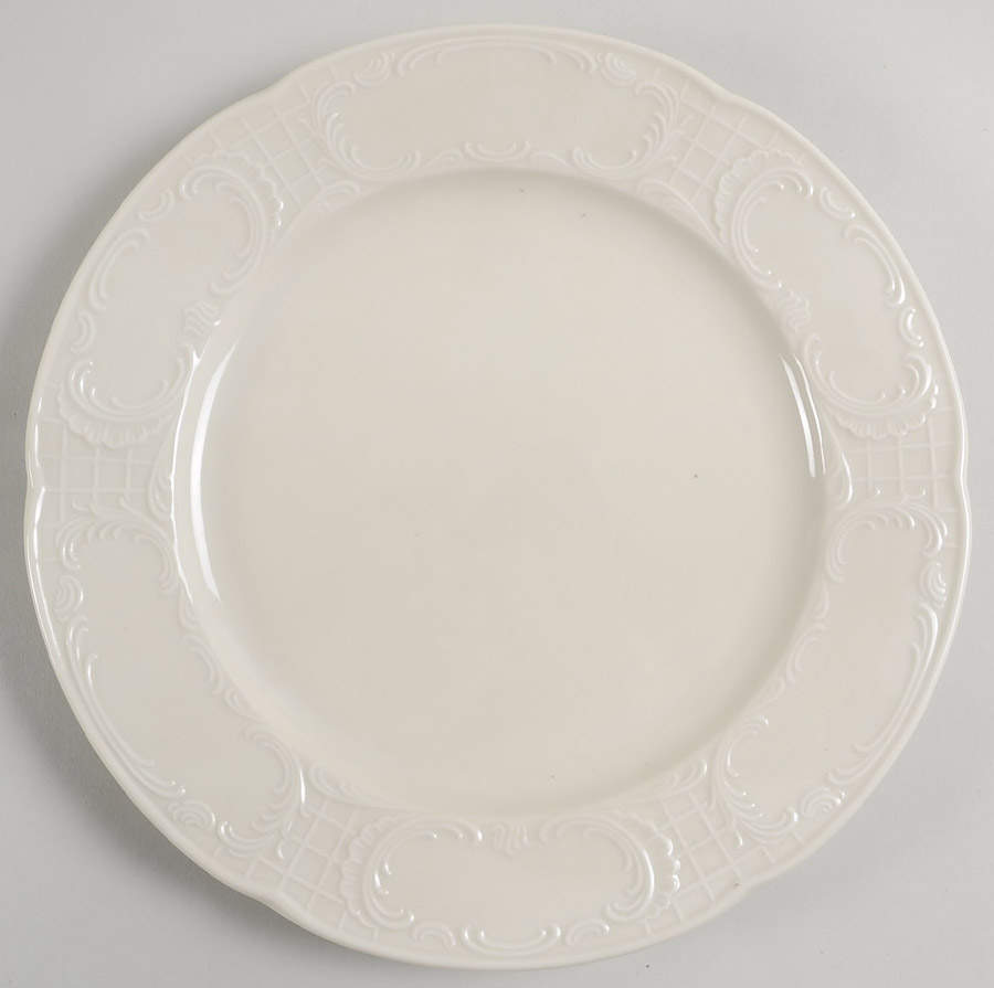 Sanssouci (Ivory, No Trim) Dinner Plate by Rosenthal - Continental-1