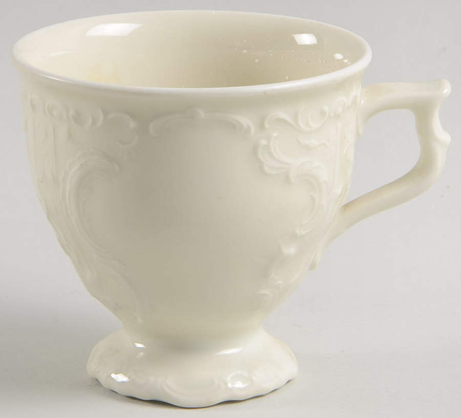 Sanssouci (Ivory, No Trim) Footed Cup by Rosenthal - Continental-1