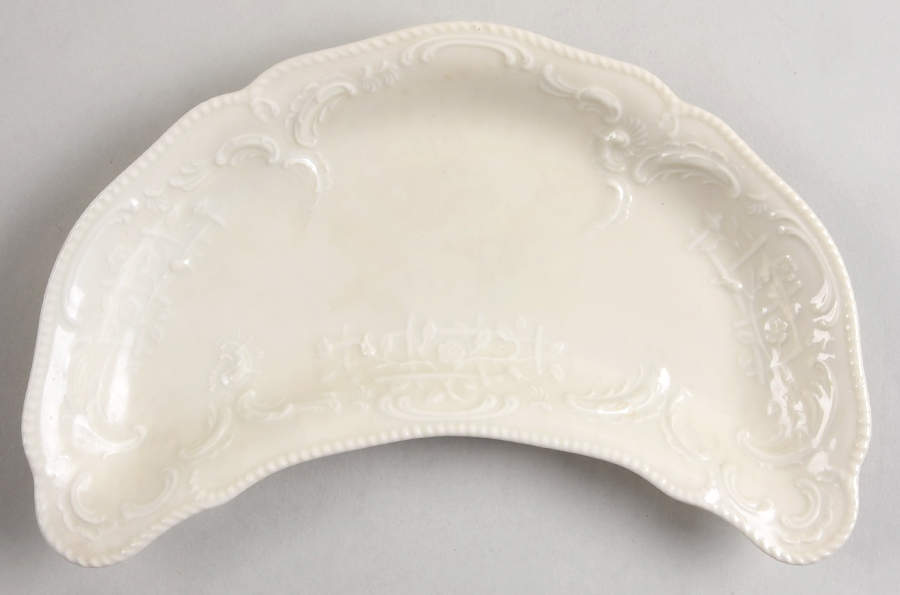 Sanssouci (Ivory, No Trim) Crescent Salad Plate by Rosenthal - Continental-1