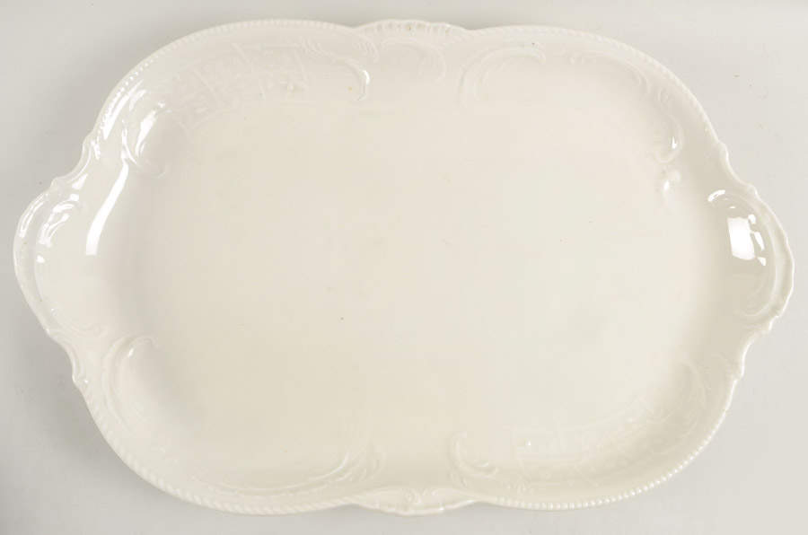 Sanssouci (Ivory, No Trim) 19" Oval Serving Platter by Rosenthal - Continental-1