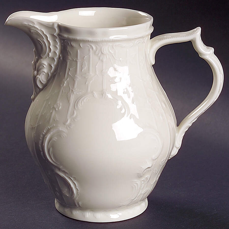 Sanssouci (Ivory, No Trim) 32 Oz Pitcher by Rosenthal - Continental-1