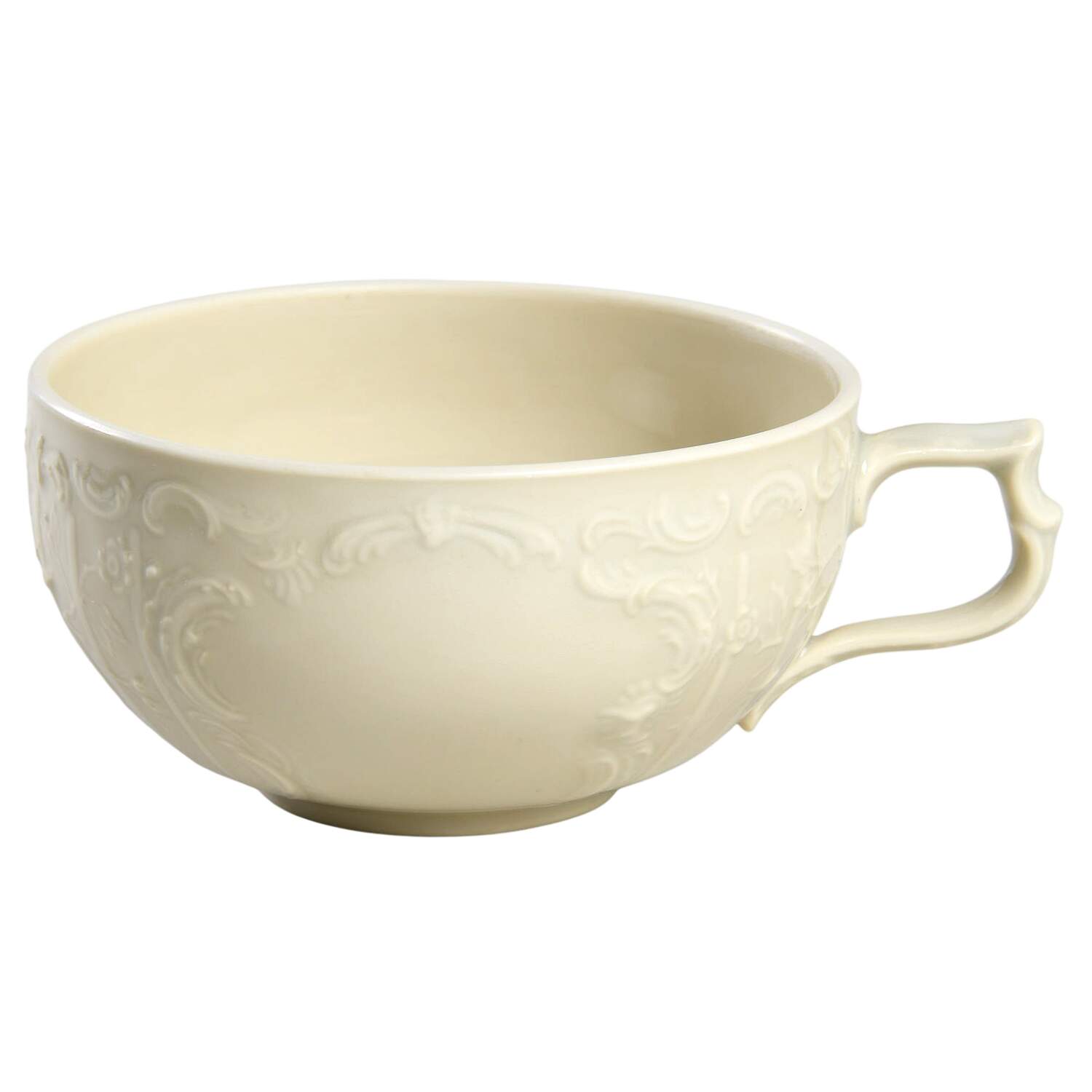Sanssouci (Ivory, No Trim) Flat Cup by Rosenthal - Continental-1