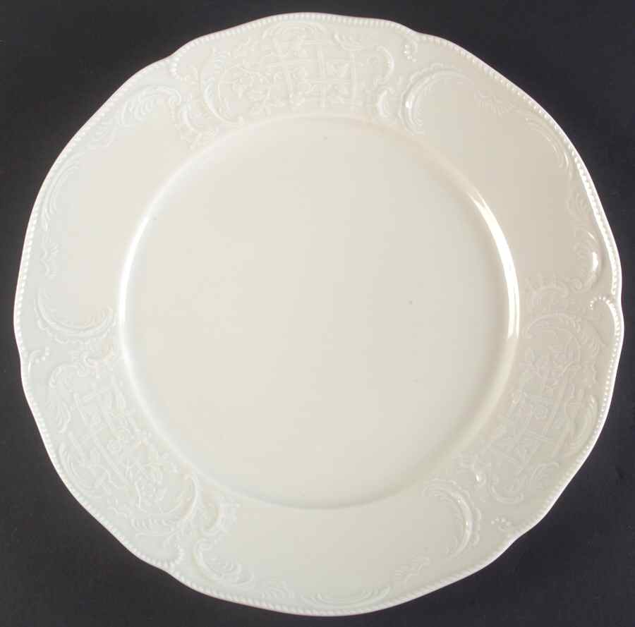 Sanssouci (Ivory, No Trim) 12" Chop Plate (Round Platter) by Rosenthal - Continental-1
