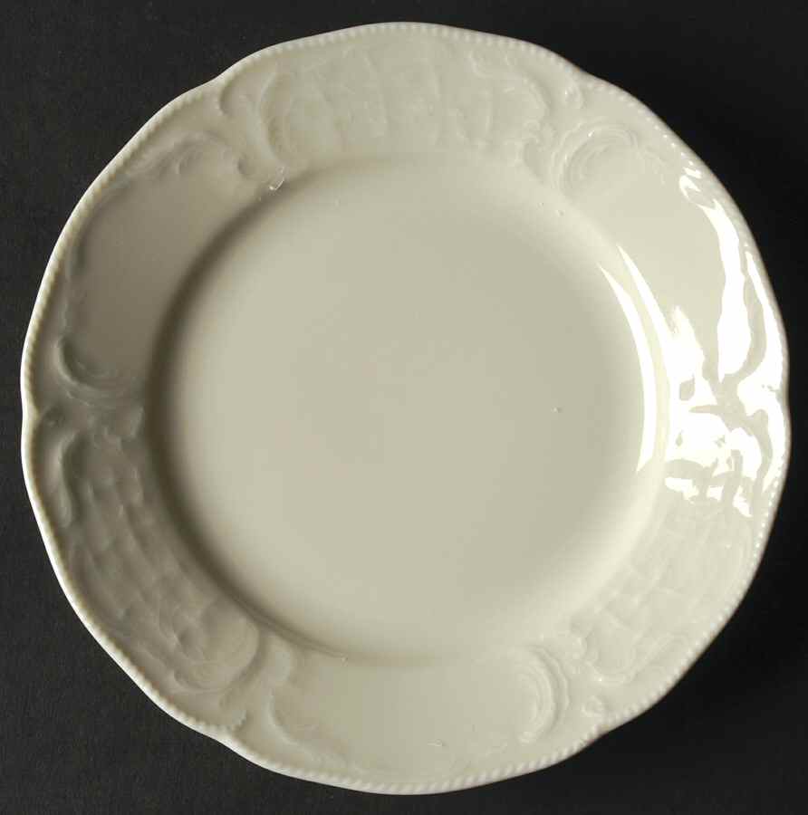 Sanssouci (Ivory, No Trim) Dessert/Pie Plate by Rosenthal - Continental-1