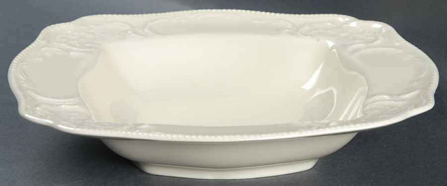 Sanssouci (Ivory, No Trim) 8" Square Vegetable Bowl by Rosenthal - Continental-1