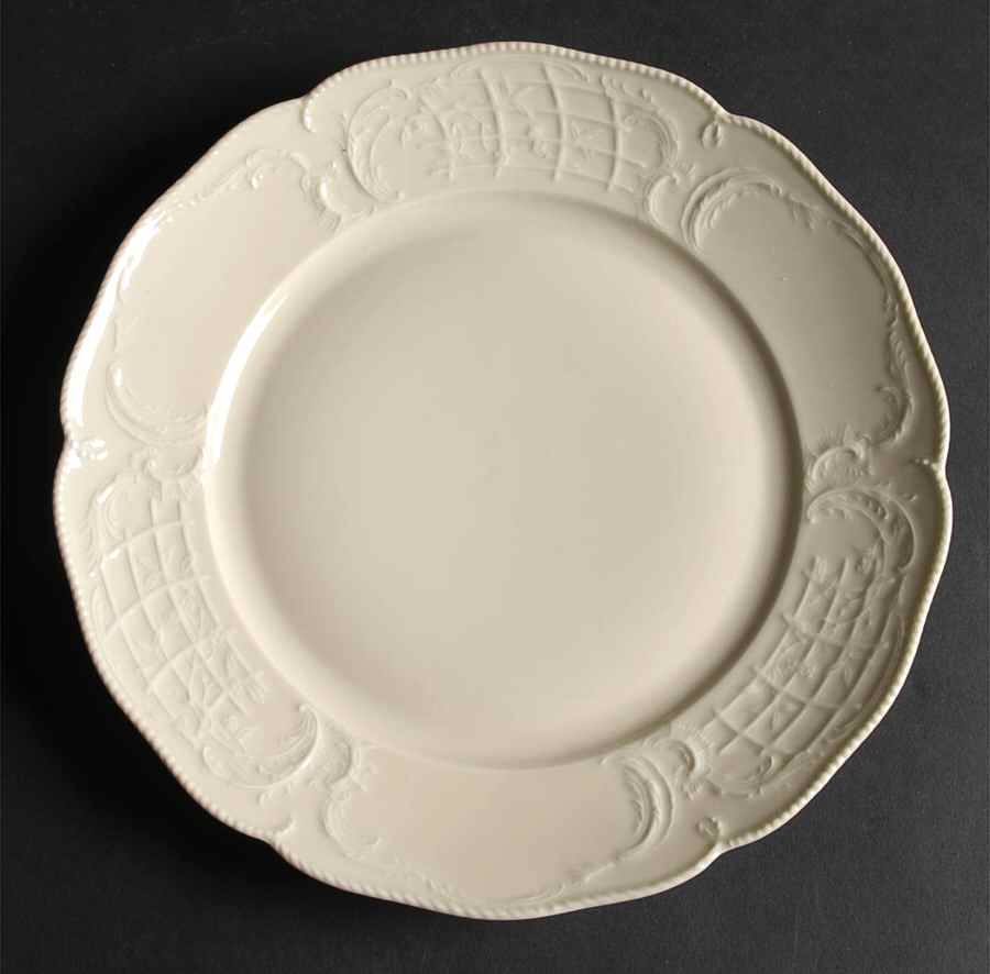 Sanssouci (Ivory, No Trim) Luncheon Plate by Rosenthal - Continental-1