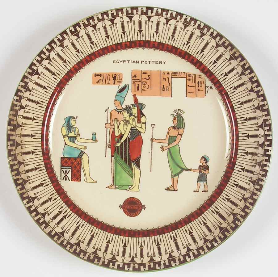 Egyptian B Dinner Plate by Royal Doulton-1