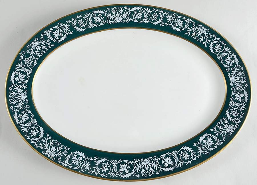 Florentine 15" Oval Serving Platter by Royal Jackson-1