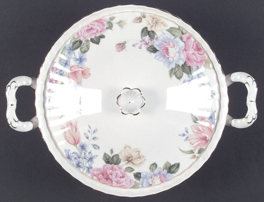 Beatrice Round Covered Vegetable by Royal Albert-1