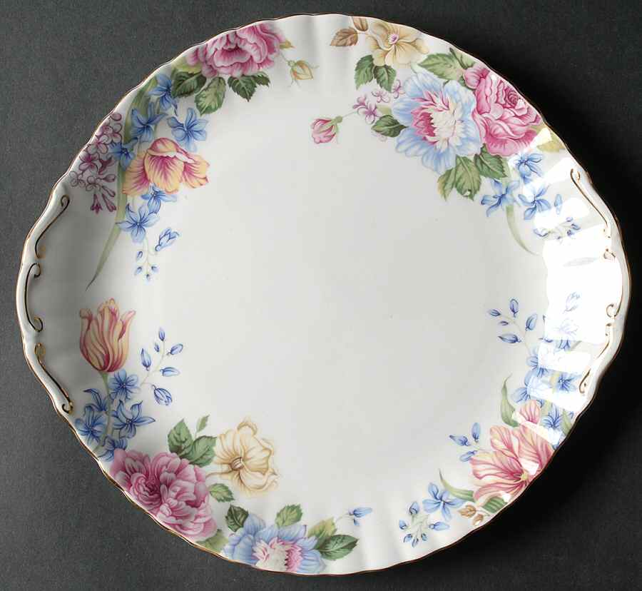 Beatrice Handled Cake Plate by Royal Albert-1