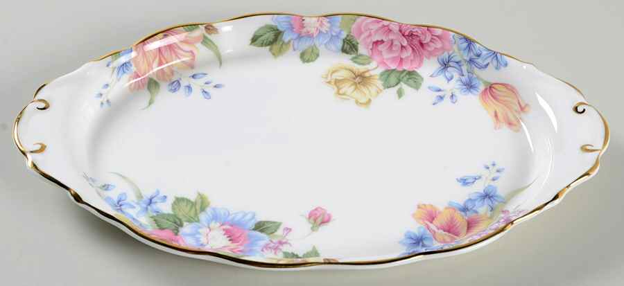 Beatrice Tray for Creamer & Sugar with Lid by Royal Albert-1