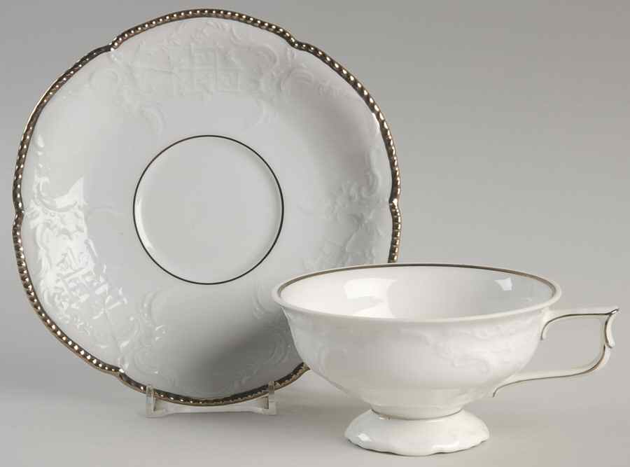 R600 Footed Cup & Saucer Set by Rosenthal - Continental-1
