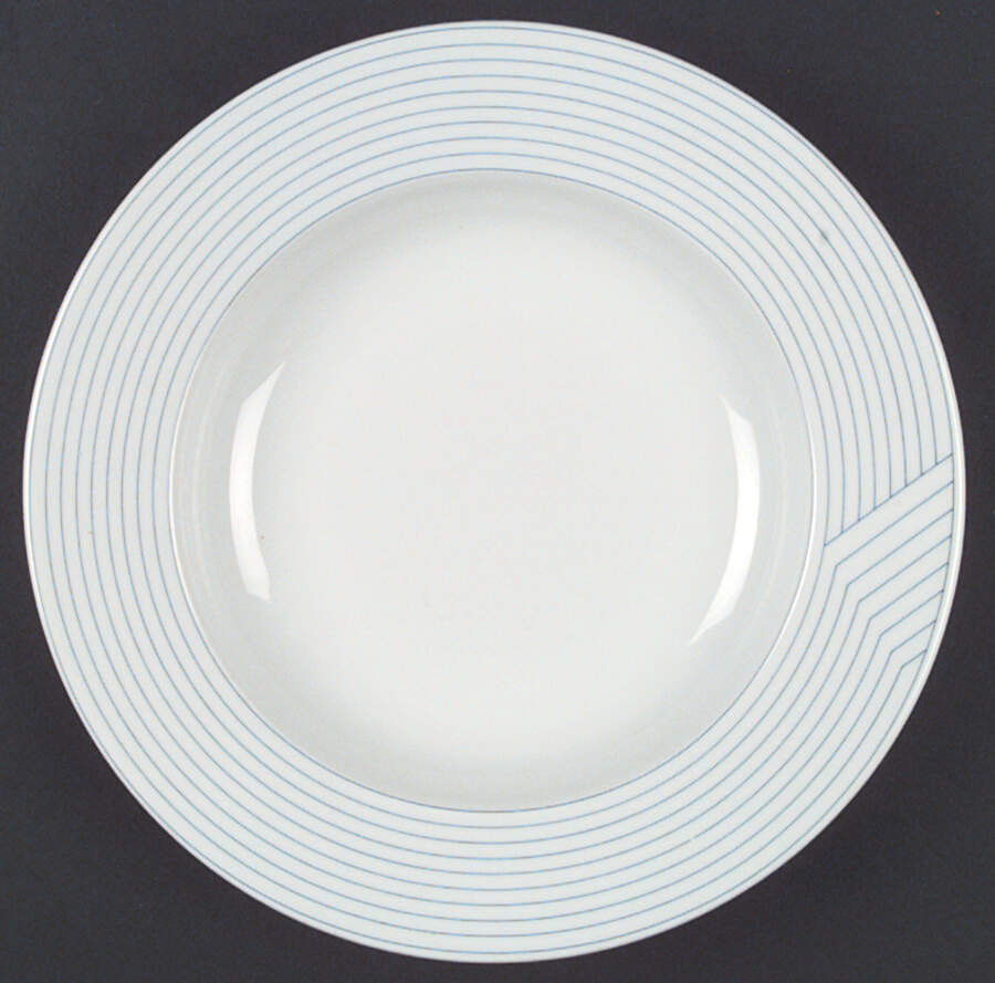 RMS1 Large Rim Soup Bowl by Royal Mosa (Holland)-1