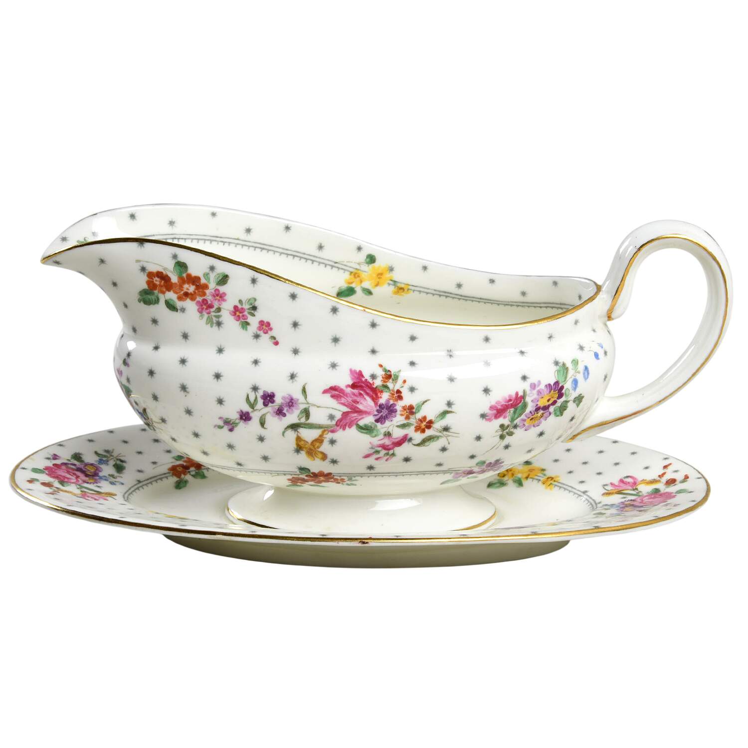 Astral Gravy Boat & Underplate by Royal Worcester-1