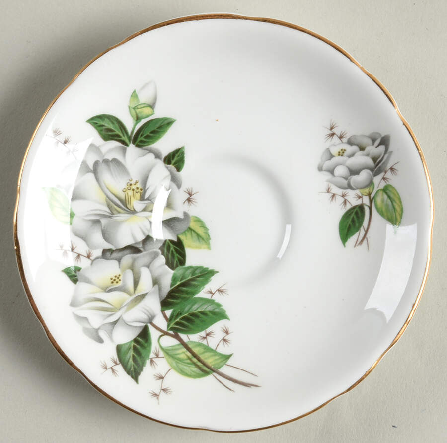 Camellia Saucer for Demitasse Cup by Royal Stafford-1