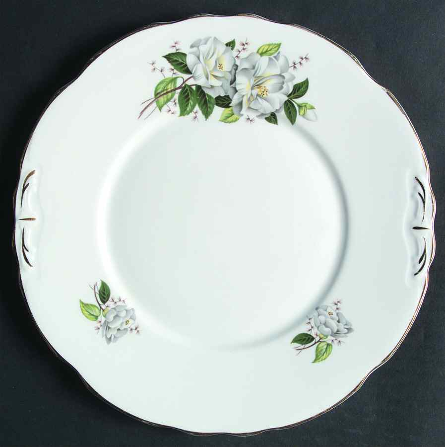 Camellia Cookie Plate by Royal Stafford-1