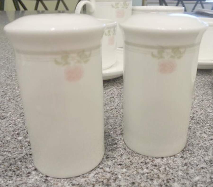 Twilight Rose (Restaurant) Salt & Pepper Set by Royal Doulton-1