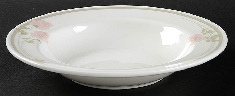 Twilight Rose (Restaurant) Rim Soup Bowl by Royal Doulton-1