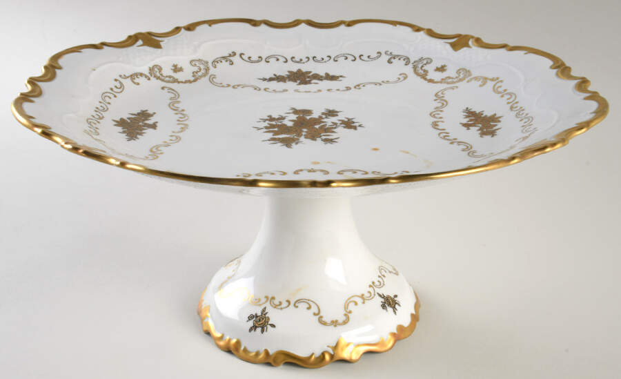 1003-P Footed Cake Plate by Reichenbach-1
