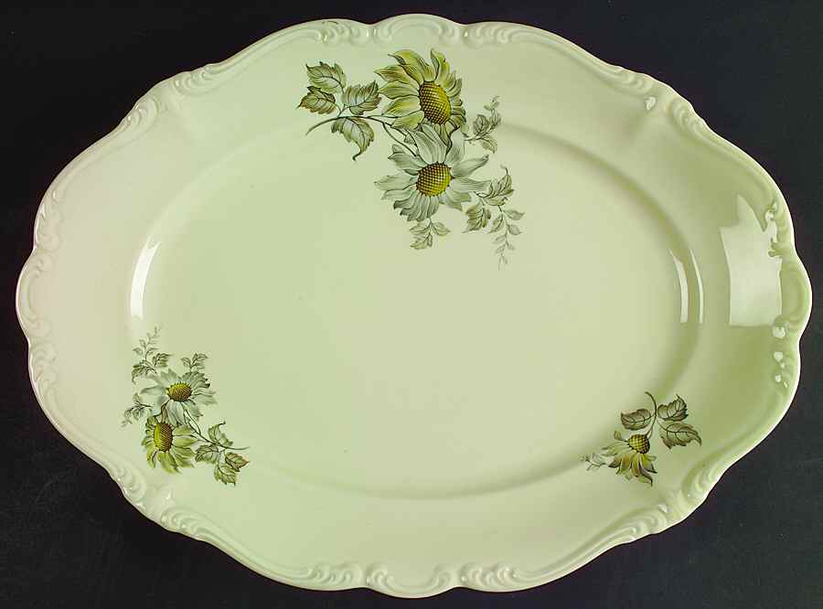 R603 14" Oval Serving Platter by Rosenthal - Continental-1