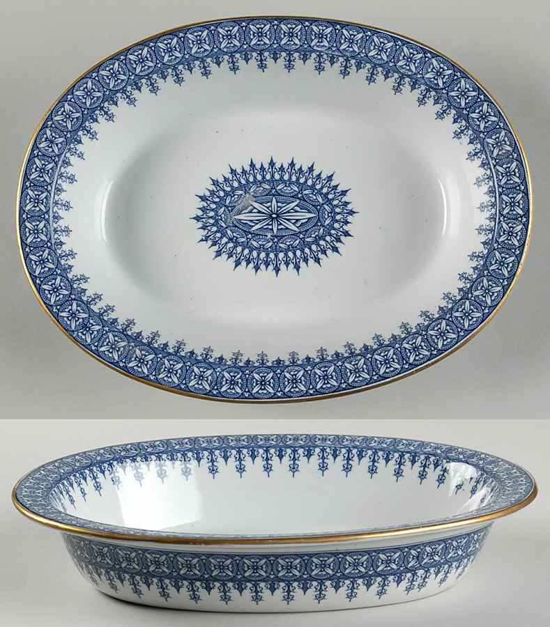 W2088 10" Oval Vegetable Bowl by Royal Worcester-1
