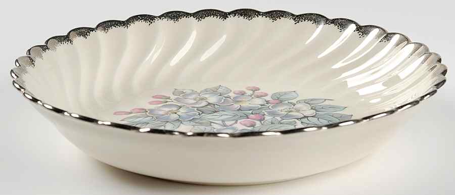 Belvidere Platinum 9" Round Vegetable Bowl by Royal (USA)-1