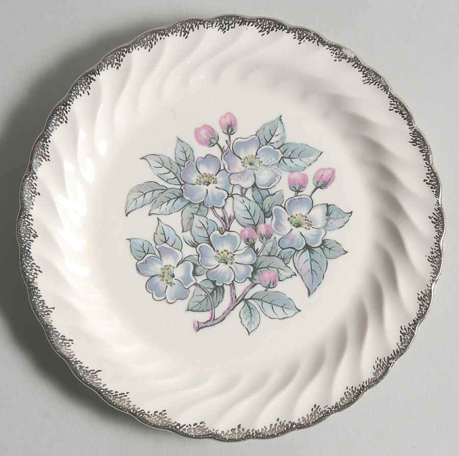 Belvidere Platinum Bread & Butter Plate by Royal (USA)-1