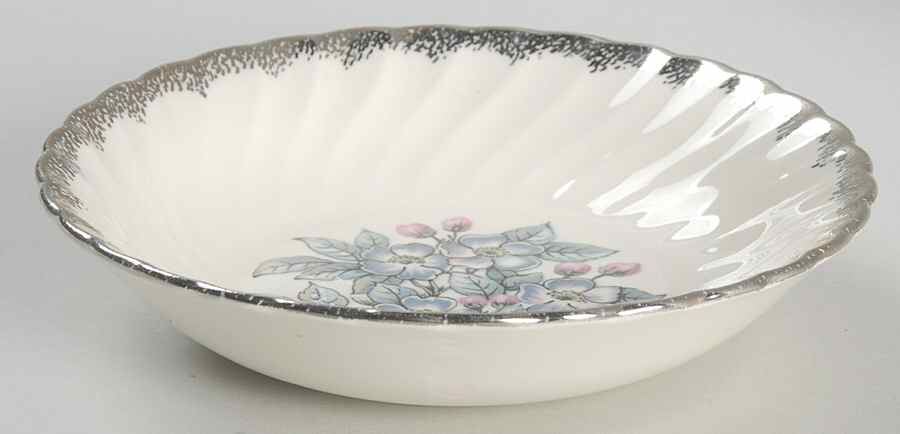 Belvidere Platinum Fruit/Dessert (Sauce) Bowl by Royal (USA)-1