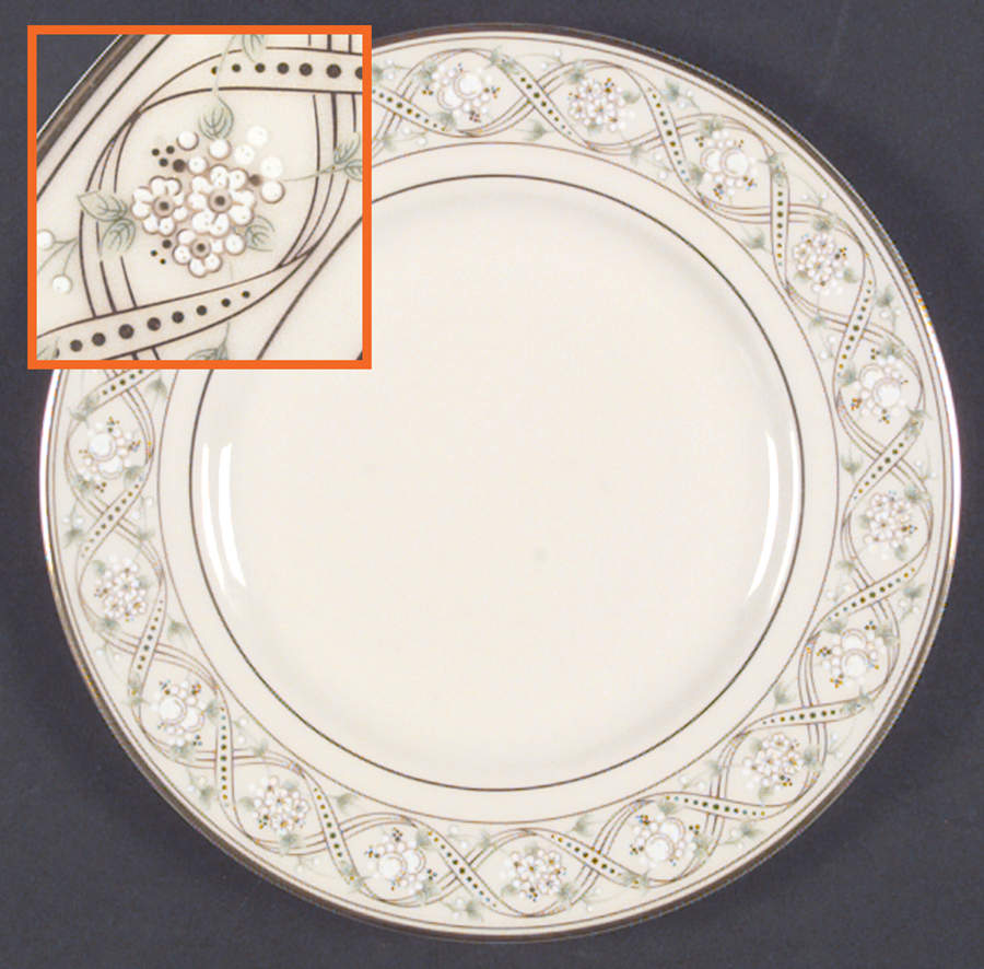 Gabrielle Salad Plate by Royal Doulton-1