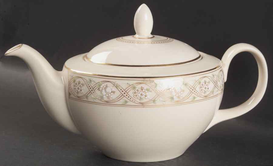 Gabrielle Teapot & Lid by Royal Doulton-1