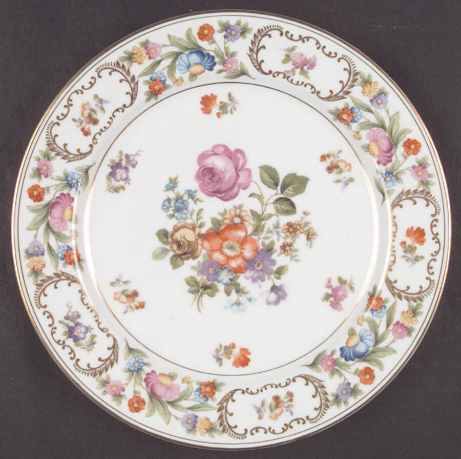 RO51 Dinner Plate by Rose (Japan)-1