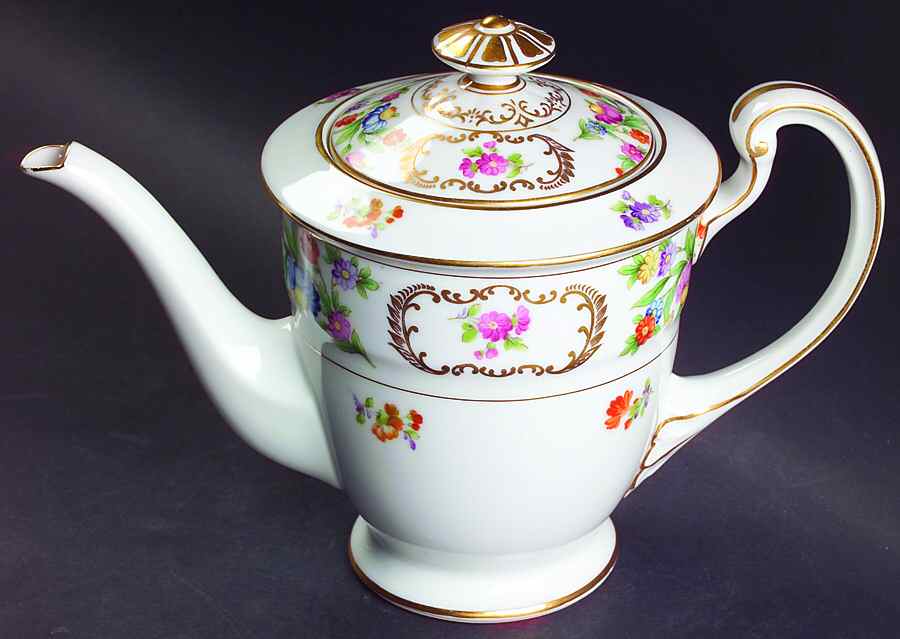 RO51 Teapot & Lid by Rose (Japan)-1