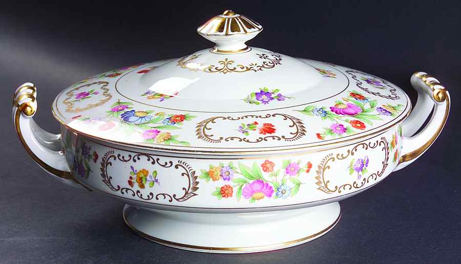 RO51 Round Covered Vegetable by Rose (Japan)-1
