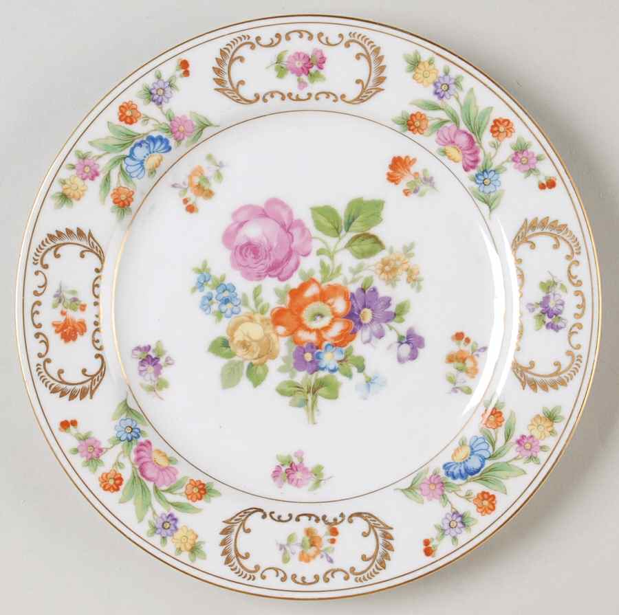 RO51 Salad Plate by Rose (Japan)-1