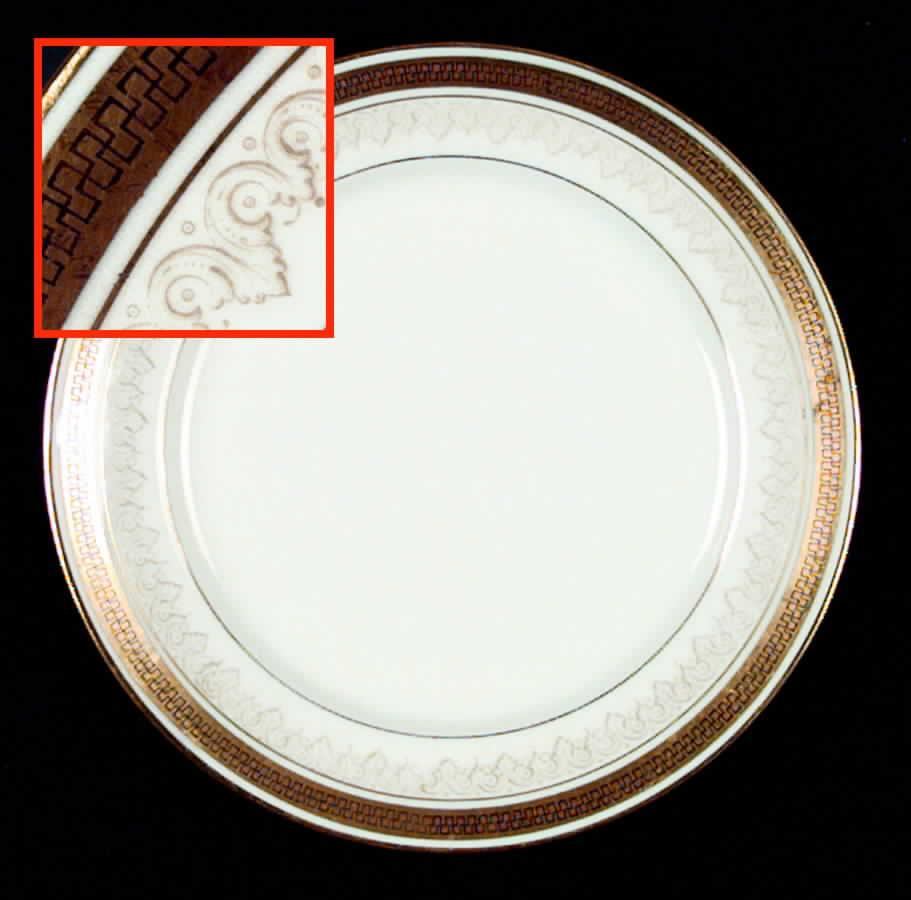 RDN40 Bread & Butter Plate by M Redon-1