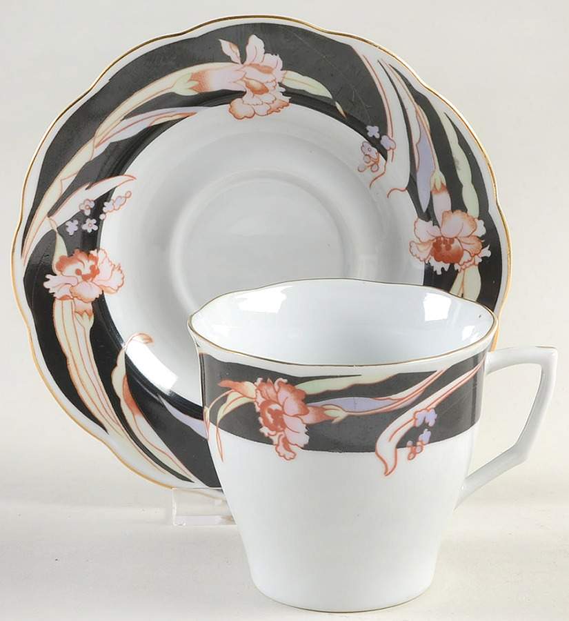 RSA4 Flat Cup & Saucer Set by Red Sea-1