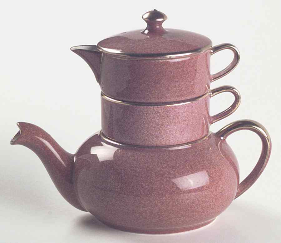 5333 (Square) Mini Teapot Stacking Set (Creamer, Sugar) by Royal Winton-1