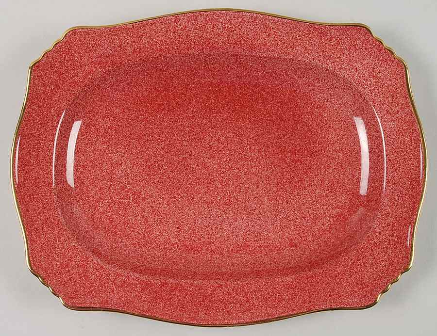 5333 (Square) 12" Oval Serving Platter by Royal Winton-1