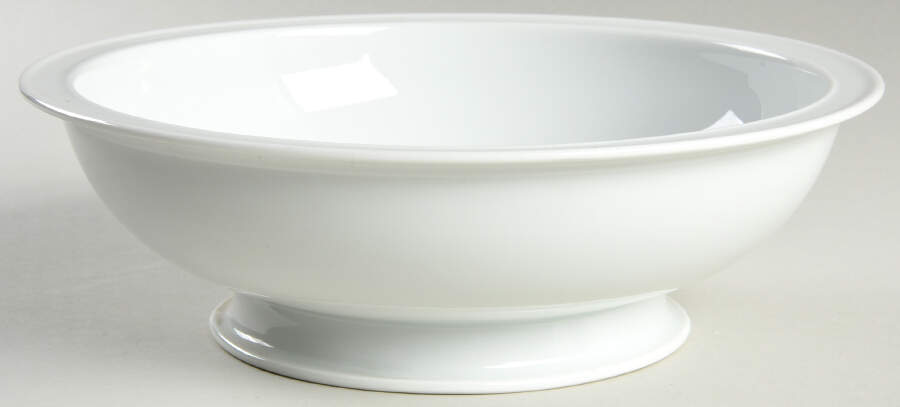 Winifred White 8" Round Vegetable Bowl by Rosenthal - Continental-1