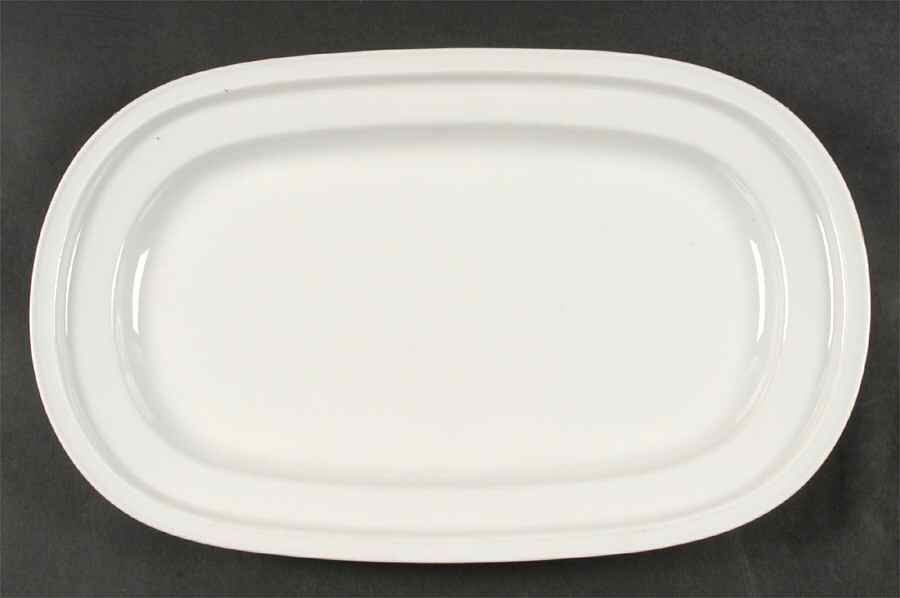 Winifred White 15" Oval Serving Platter by Rosenthal - Continental-1