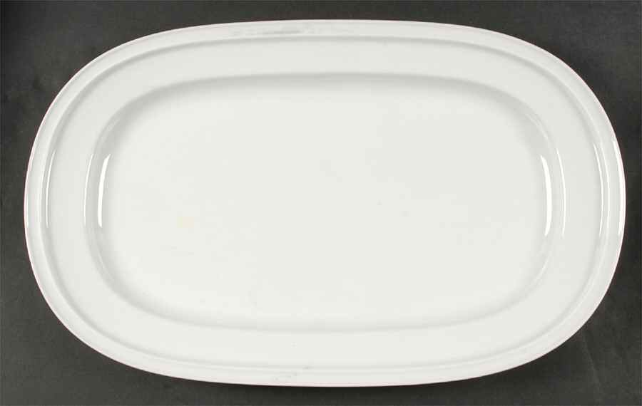 Winifred White 17" Oval Serving Platter by Rosenthal - Continental-1