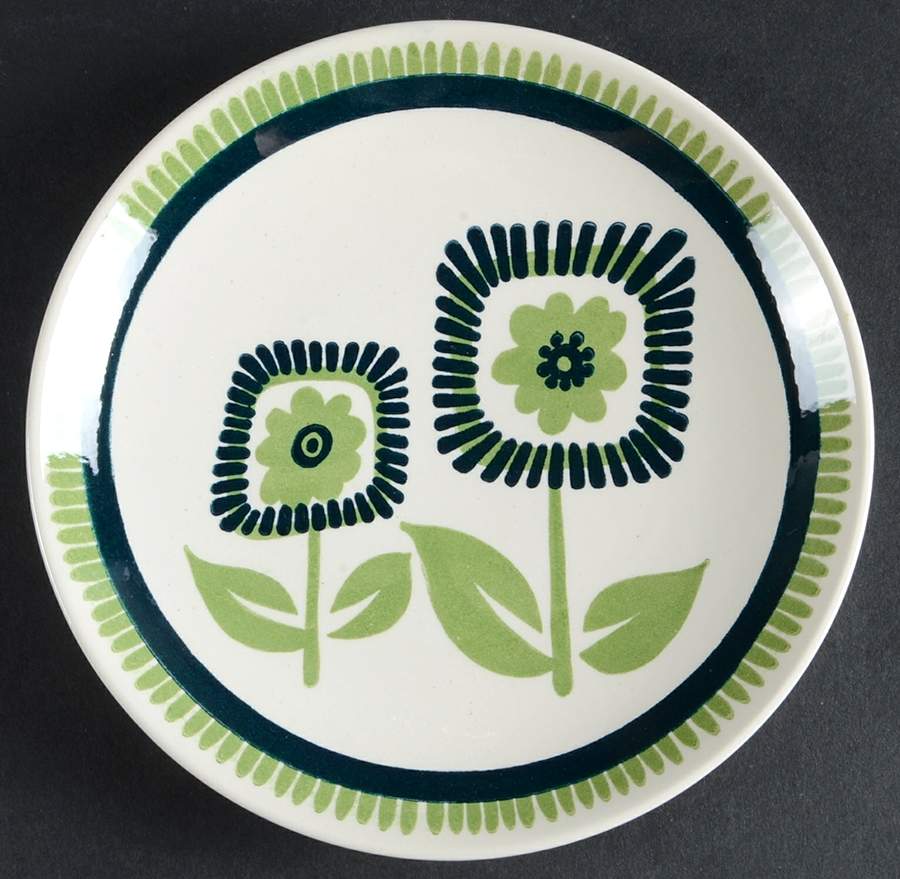 Triple Treat Bread & Butter Plate by Royal (USA)-1