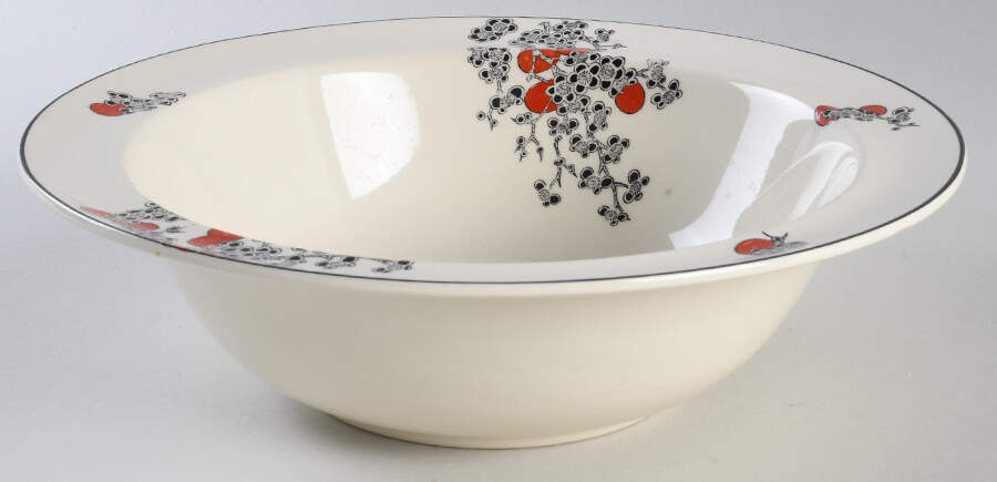 Carnival 9" Round Vegetable Bowl by Royal Doulton-1