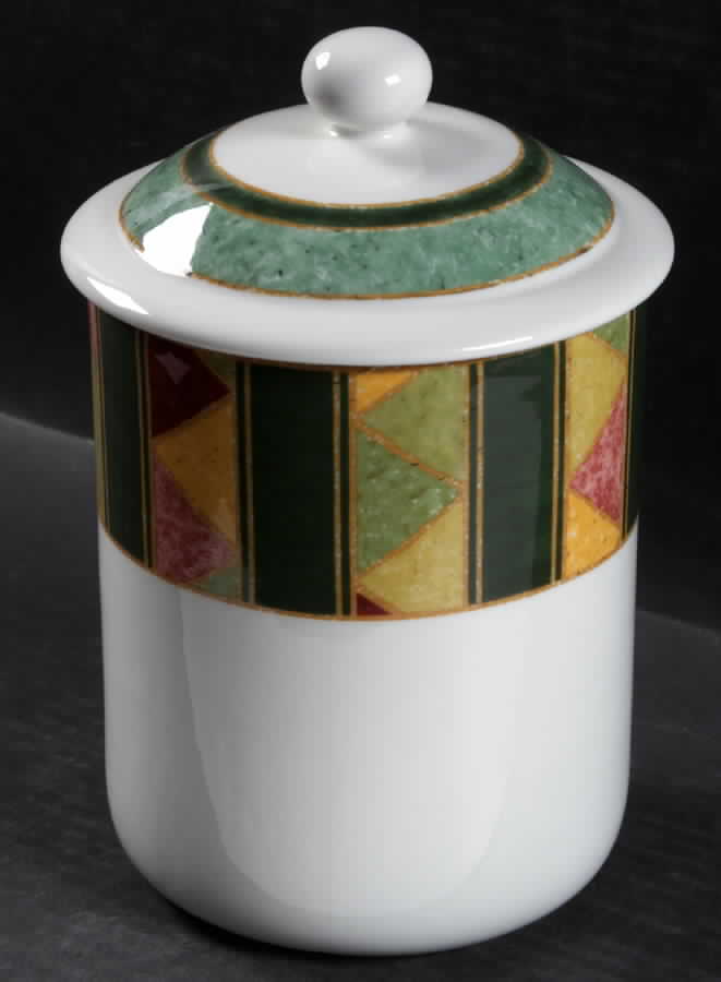 Japora Large Canister & Lid by Royal Doulton-1