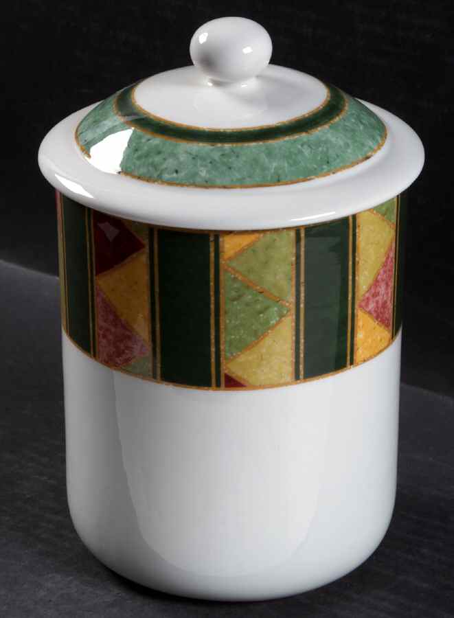 Japora Medium Canister & Lid by Royal Doulton-1