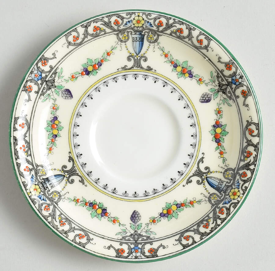 Monticello Saucer by Royal Worcester-1