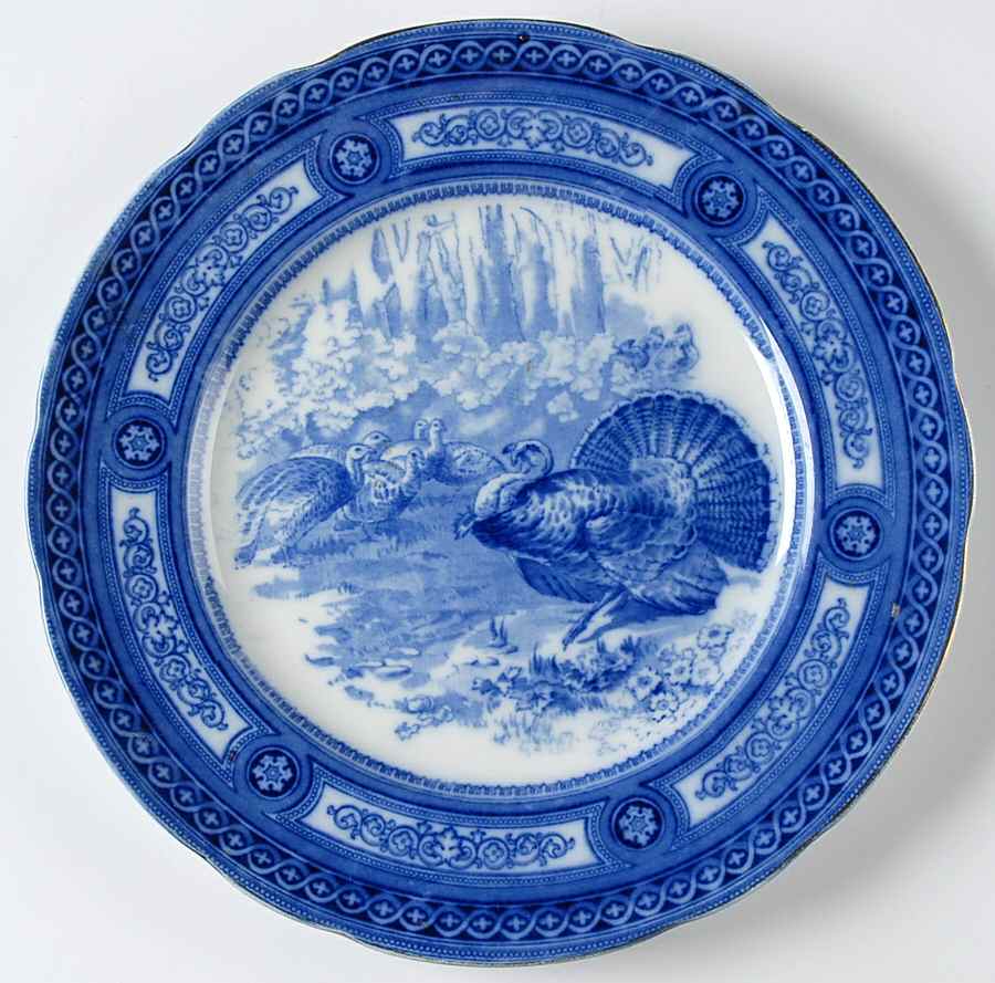 Turkeys Dinner Plate by Royal Doulton-1